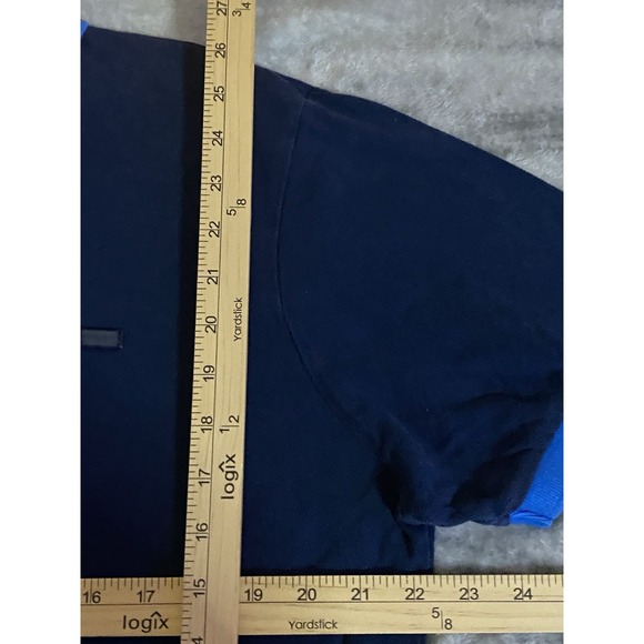 Burberry London Mens Purple Short Sleeve Collared Pullover Polo Shirt Size XL - Picture 4 of 5